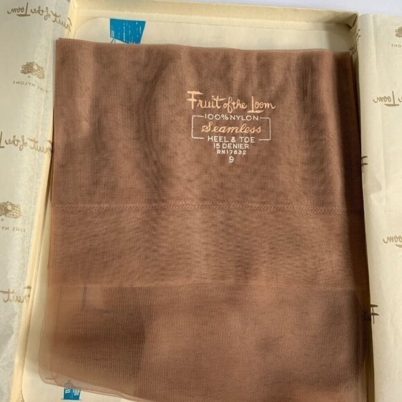 Fruit of the Loom Fine Nylons 600 Seamless 15 Denier 9 - Picture 4 of 5